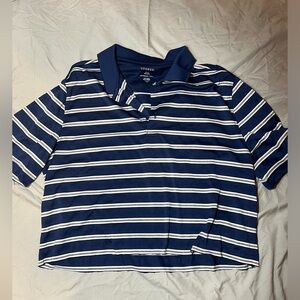 Cropped Polo Tee
